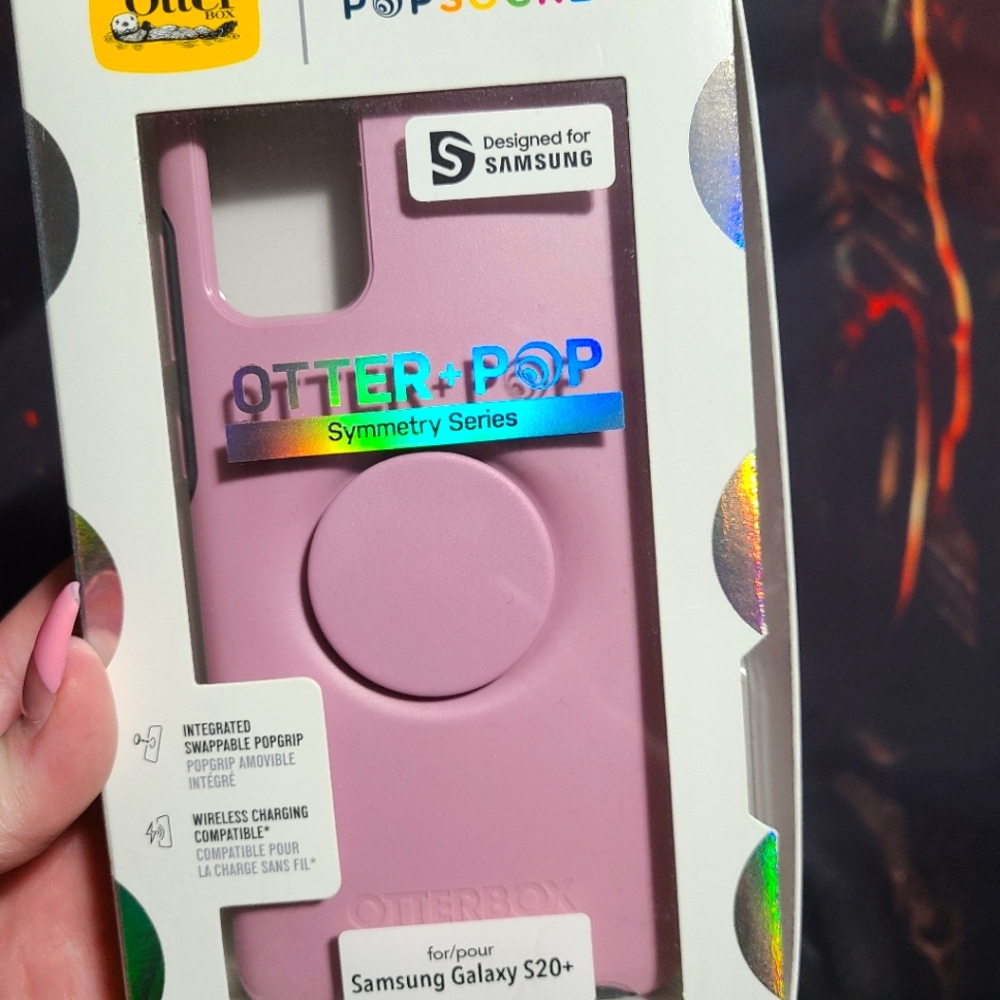 Otterbox x pop socket case